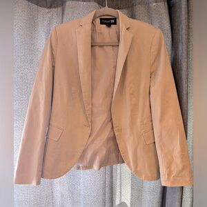 Cream neutral blazer